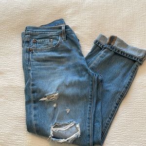 Levi's 501 jeans.